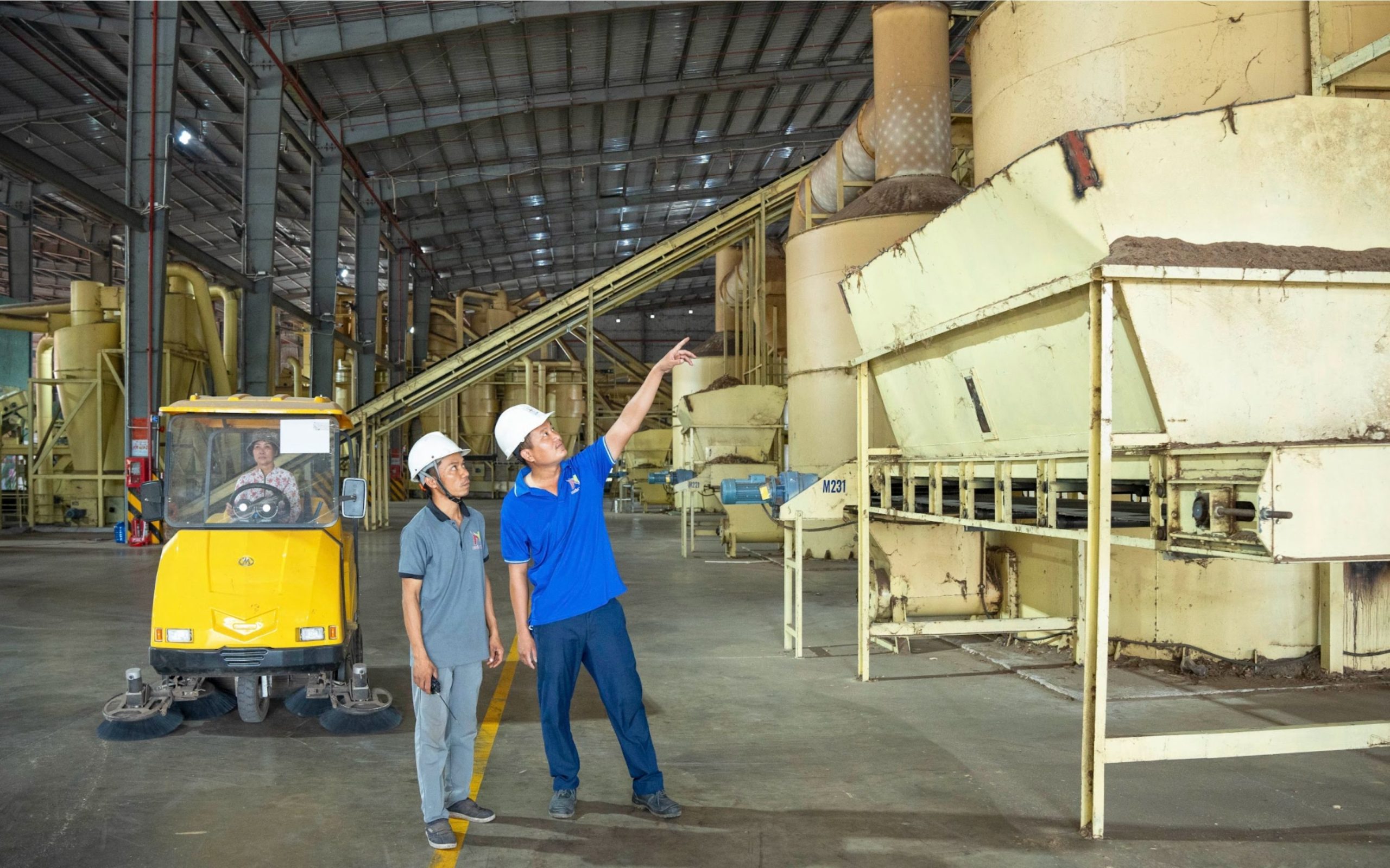 Dây chuyền sản xuất viên nén sinh học và viên nén gỗ hiện đại của Tập đoàn Nhơn Tân – giải pháp năng lượng sạch, thân thiện môi trường