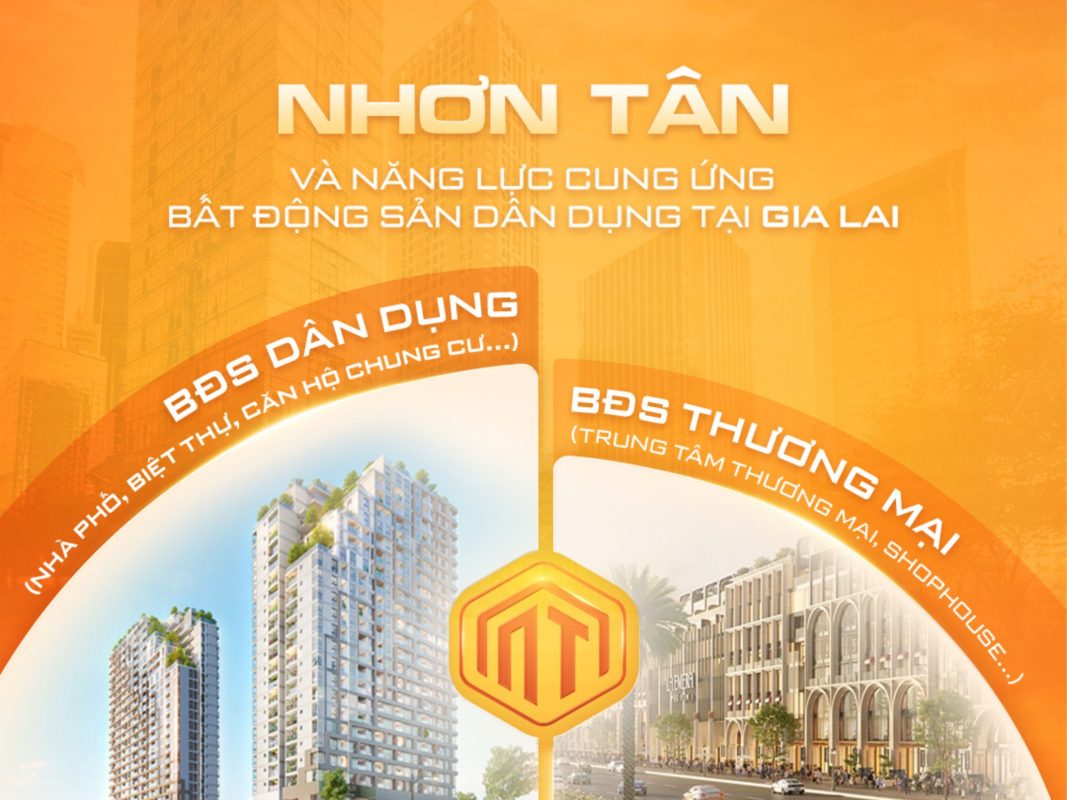 Nhơn Tân và năng lực cung ứng thị trường bất động sản dân dụng tại Gia Lai