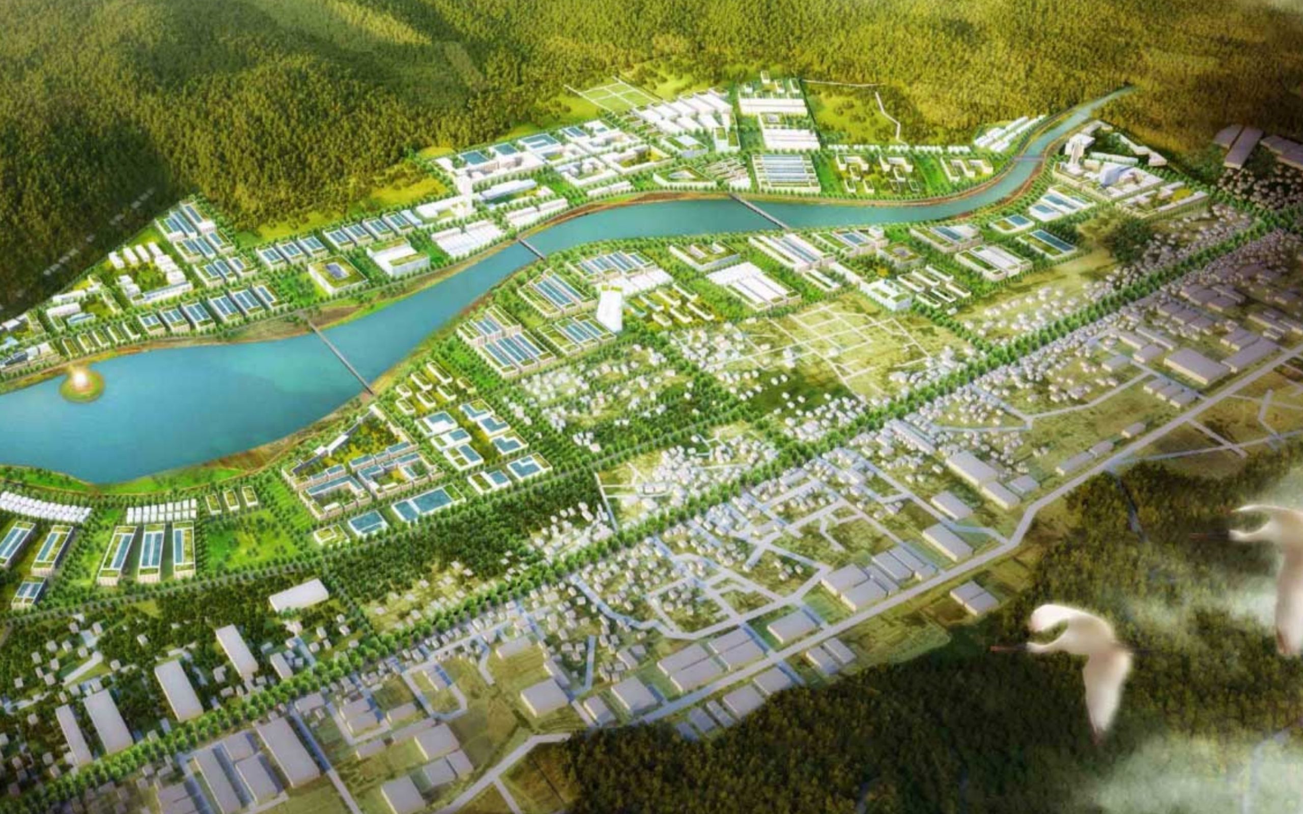 Thiết kế không gian sống hiện đại, đa tiện ích