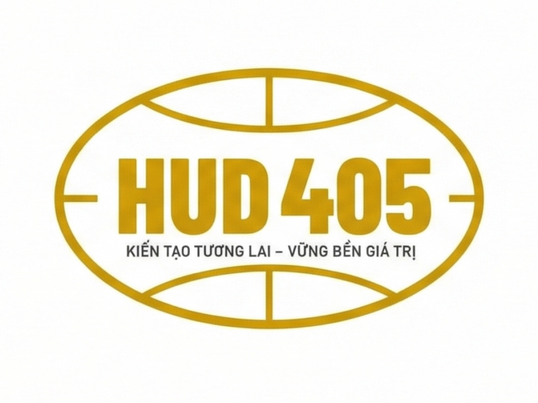Logo Công ty CP Đầu tư và Xây dựng HUD405 - Bình Định